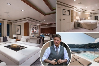 Bên trong du thuyền nghỉ dưỡng nghìn tỷ của Tom Cruise