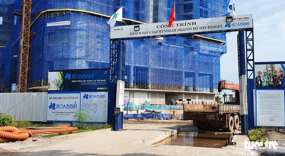 Loạt công trình trong dự án tỉ đô tại Hải Phòng xây dựng khi chưa được cấp phép