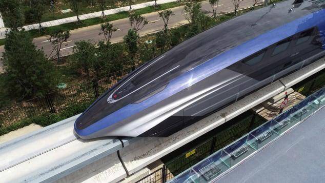 Trung Quốc ra mắt tàu cao tốc đệm từ nhanh nhất thế giới
