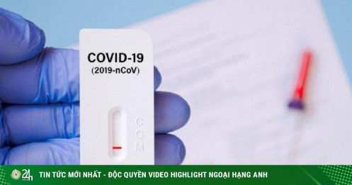 Cảnh báo dụng cụ xét nghiệm nhanh COVID-19 bán tràn lan