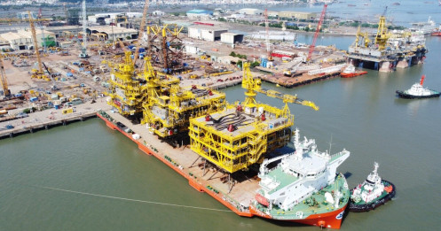Doanh nghiệp Việt trúng thầu dự án chế tạo giàn khoan cho mỏ dầu lớn nhất thế giới