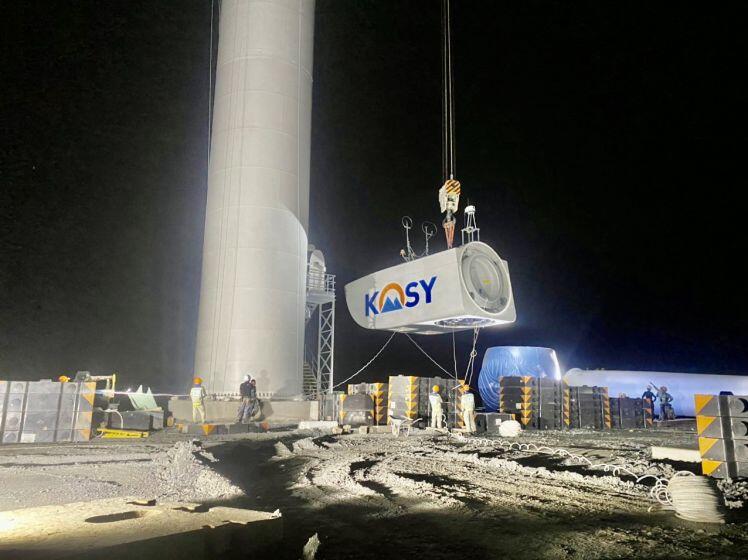 Tập đoàn Kosy đẩy nhanh tiến độ thi công nhà máy Điện gió Kosy Bạc Liêu trước “giờ G”