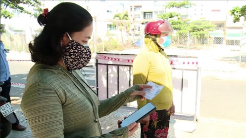 Đà Nẵng: Đảm bảo tất cả người dân đều được cấp thẻ QR-Code đi chợ