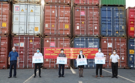 Thêm 430 tấn nhu yếu phẩm từ Thanh Hóa hỗ trợ các tỉnh chống dịch Covid-19