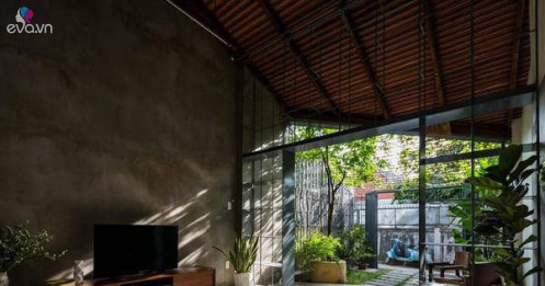Độc đáo với nhà cấp 4 không cửa, dùng vườn để "bẫy" gió ở TP. Hồ Chí Minh