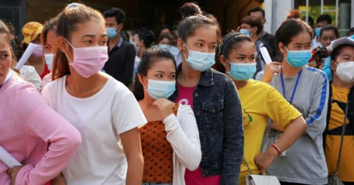 Công nhân Campuchia kêu gọi Adidas, H&M, Levis, Nike, Puma... hỗ trợ lương thưởng