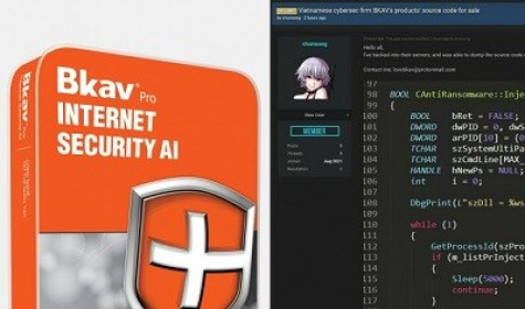 Gói dữ liệu của Bkav được hacker rao bán với giá 6,6 tỷ đồng