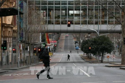 Australia: Thành phố Melbourne tiếp tục giãn cách thêm ít nhất 1 tuần