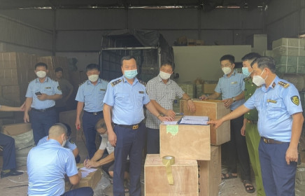 Bắc Ninh: Thu giữ gần 50 tấn hàng có dấu hiệu giả mạo nhãn hiệu nổi tiếng