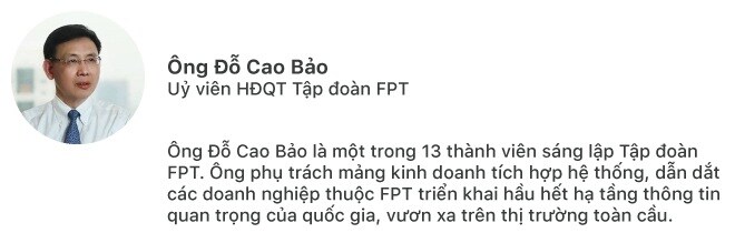 "Lão tướng" FPT hé lộ về cơ hội của Việt Nam với ngành kinh tế 1.000 tỷ USD