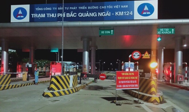 Công bố phương án thu phí cao tốc Đà Nẵng - Quảng Ngãi khi giãn cách xã hội