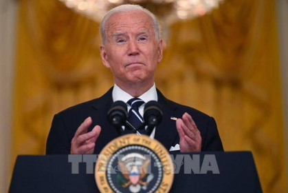 Tình hình Afghanistan: Tổng thống Biden cam kết hoàn thành việc sơ tán công dân Mỹ