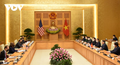 Thủ tướng: Kinh tế - thương mại là trụ cột, động lực của quan hệ Việt Nam-Hoa Kỳ