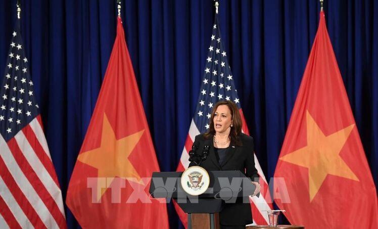 Phó Tổng thống Hoa Kỳ họp báo sau chuyến thăm Việt Nam
