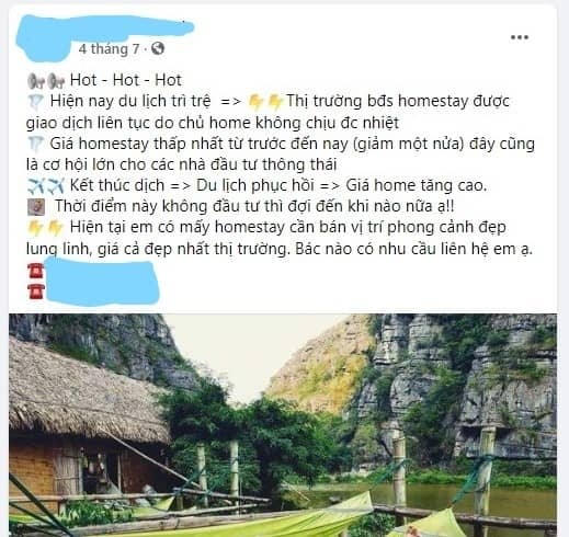 Tháo chạy khỏi homestay, đại gia ‘đứt ruột’ cắt lỗ sâu hàng tỷ đồng