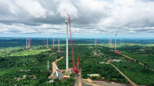24 nhà máy điện gió vận hành thương mại