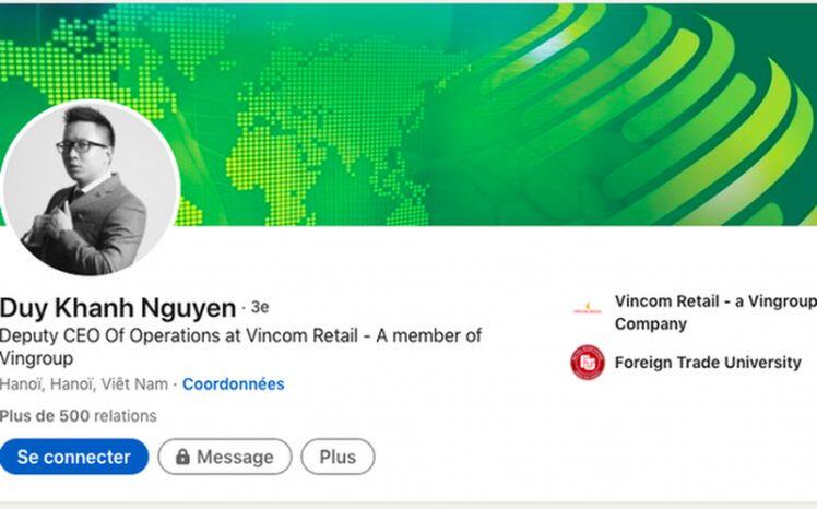 Soi profile “khủng” của Phó Tổng Giám đốc 9X Vincom Retail