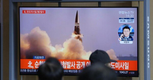 Triều Tiên, Hàn Quốc đồng loạt thử tên lửa đạn đạo