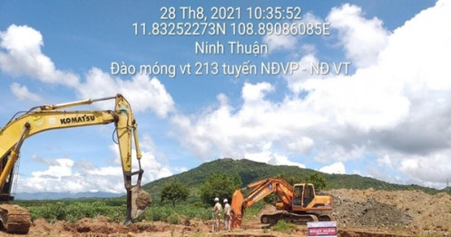 Đường dây 500kV Vân Phong – Vĩnh Tân: Nguy cơ phải bồi thường 5.000 tỷ đồng vì vướng mặt bằng