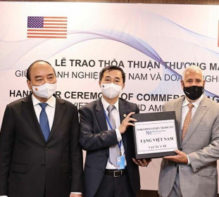 Hàng loạt hợp đồng tỷ đô ký kết giữa doanh nghiệp Việt với đối tác Mỹ