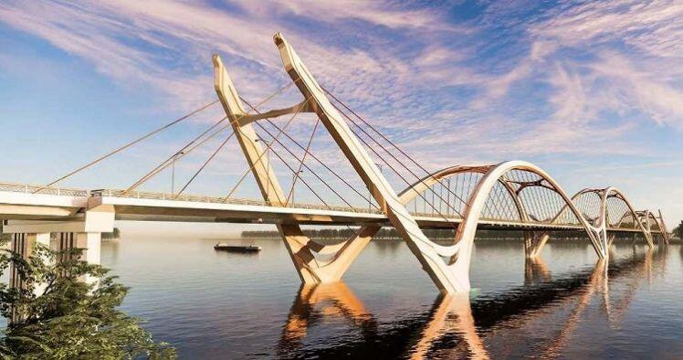 Toàn cảnh dự án xây dựng cầu Trần Hưng Đạo 9.000 tỷ bắc qua sông Hồng