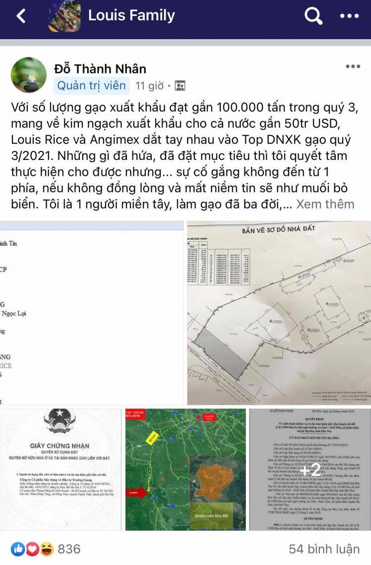 Ông Đỗ Thành Nhân viết tâm thư, cổ phiếu "họ Louis" đổi vận