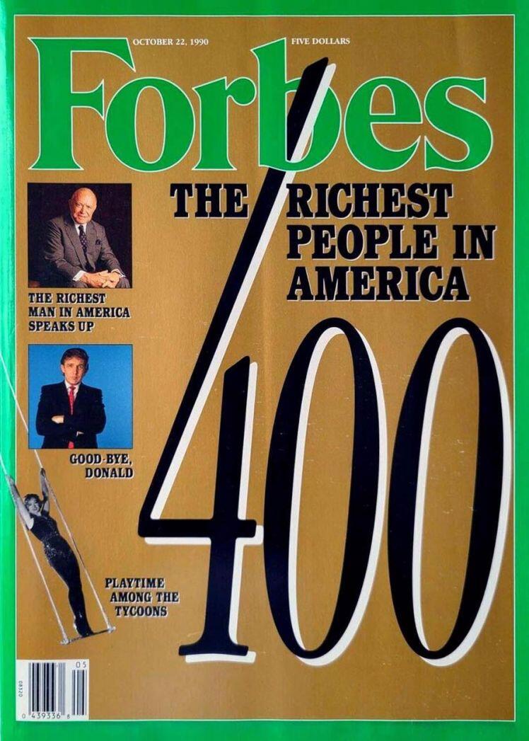 40 năm, tài sản của 400 người giàu nhất nước Mỹ tăng gấp 50 lần