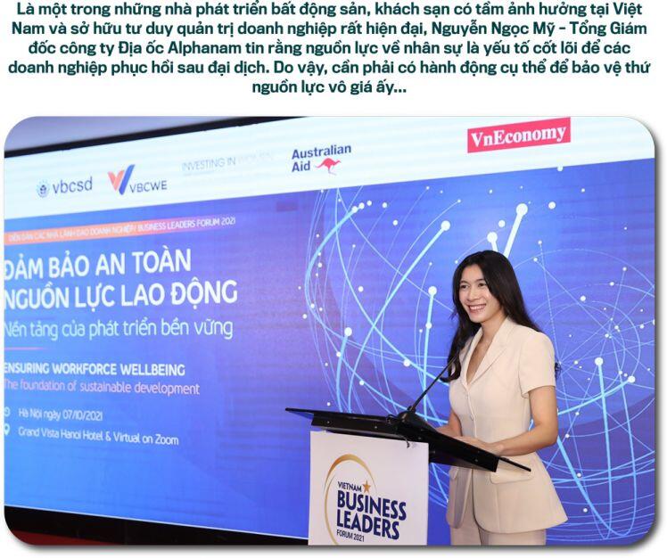 CEO Công ty Địa ốc Alphanam Nguyễn Ngọc Mỹ: Chỉ có sự đồng lòng mới tạo ra đột phá