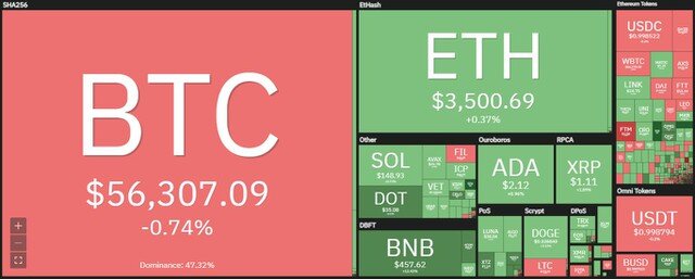 Giá Bitcoin hôm nay ngày 13/10: Tỷ lệ Bitcoin có lời trên thị trường đạt gần 96%, giới đầu tư bắt đầu chốt lãi