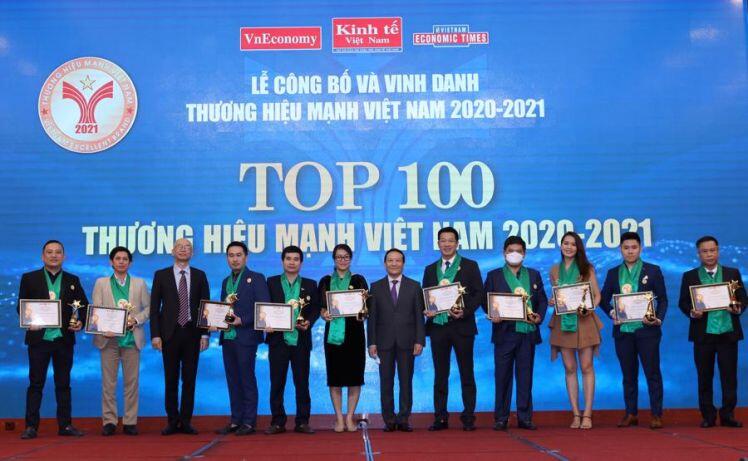 Top 10 và Top 100 Thương hiệu Mạnh Việt Nam năm 2020 - 2021