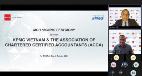 KPMG Việt Nam ký kết hợp tác với Hiệp hội Kế toán Công chứng Anh Quốc