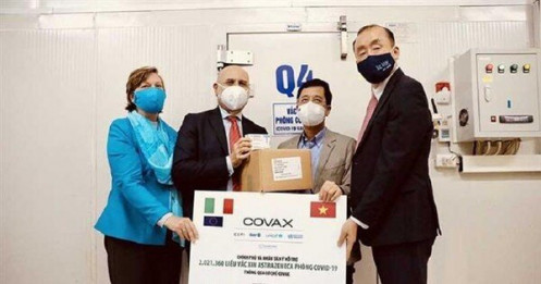 Italia trao tặng bổ sung hơn 2 triệu liều vaccine Covid-19 cho Việt Nam