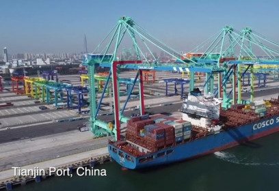 Cảng container không carbon đầu tiên trên thế giới đi vào hoạt động