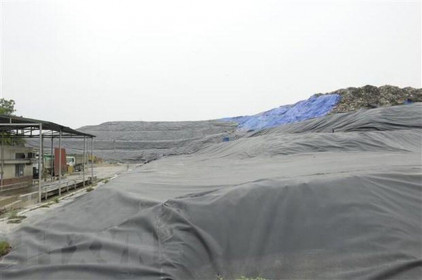 Hà Nội: Bãi rác Xuân Sơn tiếp nhận rác trở lại sau thời gian tạm dừng
