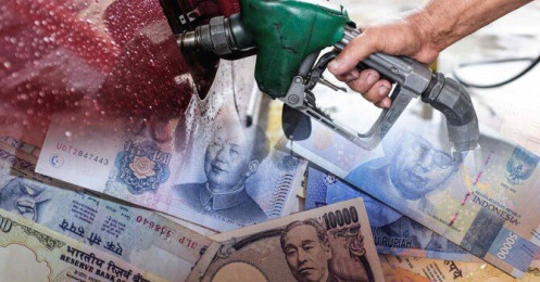 Giá dầu quá cao tạo áp lực sụt giảm mạnh với các đồng nội tệ châu Á