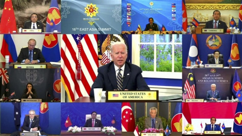 Ông Biden chỉ trích Trung Quốc gây bất ổn ở eo biển Đài Loan