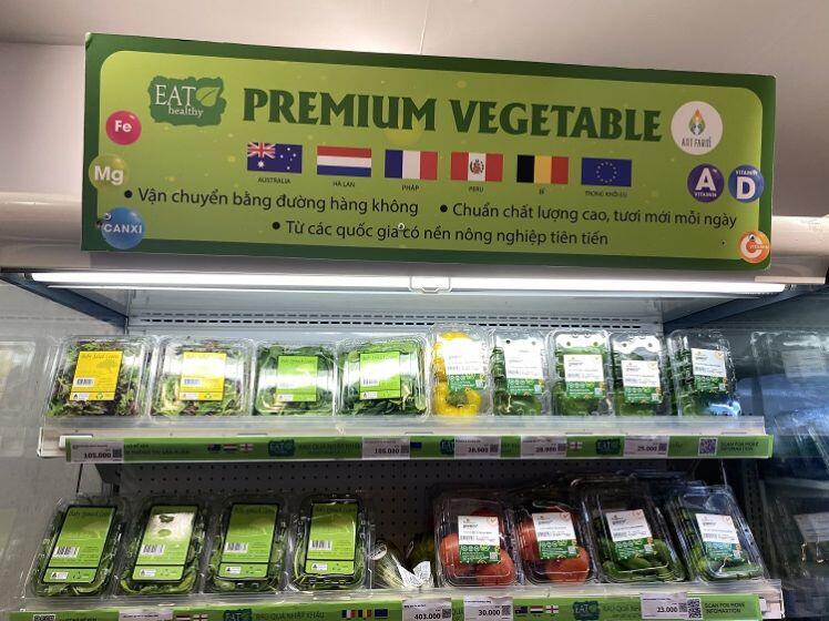 Bắp cải 200.000 đồng/kg và những loại rau xanh giá tiền triệu trong siêu thị
