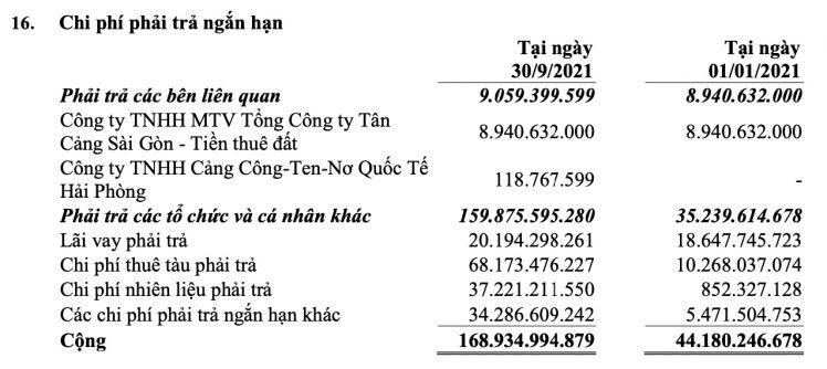 Hậu chào sàn UPCoM, Dịch vụ Biển Tân Cảng đạt doanh thu 527 tỷ đồng