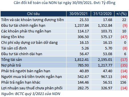 NDN: Doanh thu chuyển nhượng dự án Monarchy B giảm mạnh, lợi nhuận ròng quý 3 giảm 53%