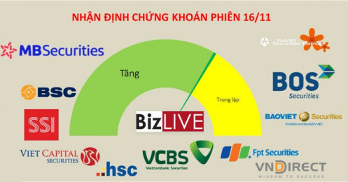 Nhận định chứng khoán 16/11: Cờ về lại tay vốn hóa lớn?