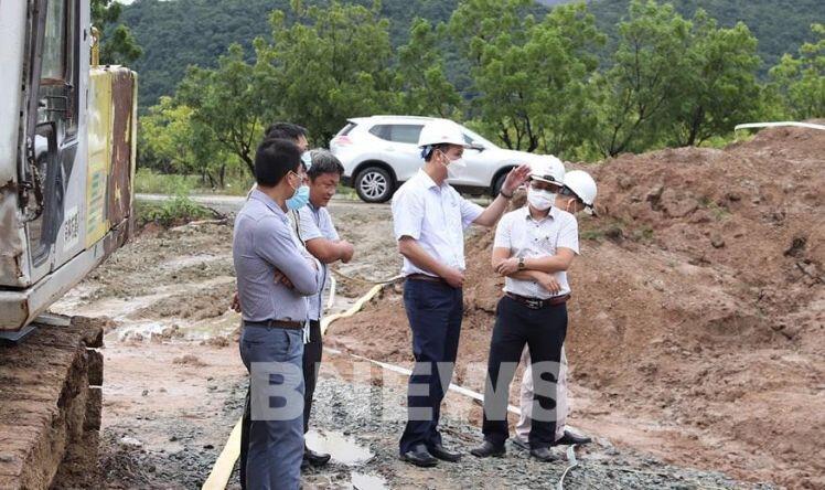 Đốc thúc tiến độ thi công dự án đường dây 500 kV Vân Phong – Vĩnh Tân