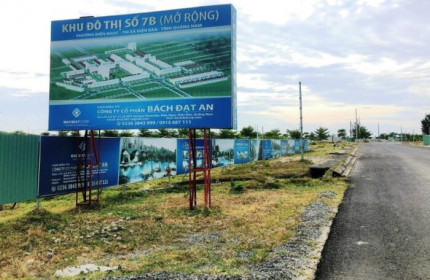 Công ty Bách Đạt An bị Quảng Nam ‘rút thẻ đỏ’ tại các dự án ở KĐT Điện Nam - Điện Ngọc