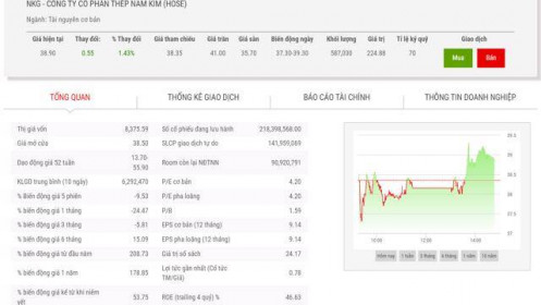 Thép Nam Kim sắp phát hành 1 triệu cổ phiếu ESOP với giá chỉ bằng 1/4 thị giá