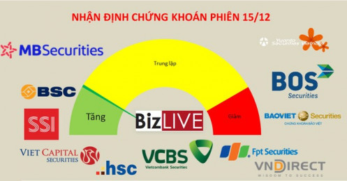 Nhận định chứng khoán 15/12: Tiếp tục tranh thủ lướt sóng