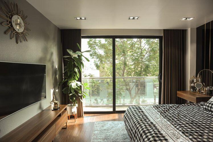 Biệt thự Hà Nội lạ với thiết kế mỗi tầng như một căn hộ chung cư biệt lập