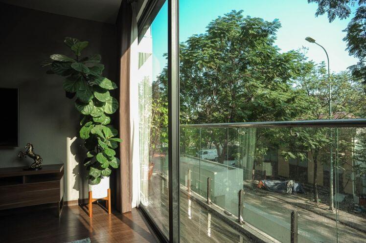 Biệt thự Hà Nội lạ với thiết kế mỗi tầng như một căn hộ chung cư biệt lập