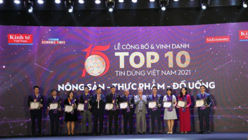 Top 10 các nhóm ngành sản phẩm dịch vụ Tin dùng Việt Nam 2021