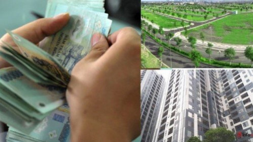 Tiền vẫn “đổ“ mạnh vào bất động sản, chứng khoán