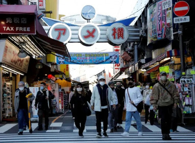 Giữa sóng Omicron, dịch ở Nhật Bản vẫn suy giảm tới mức không thể lý giải