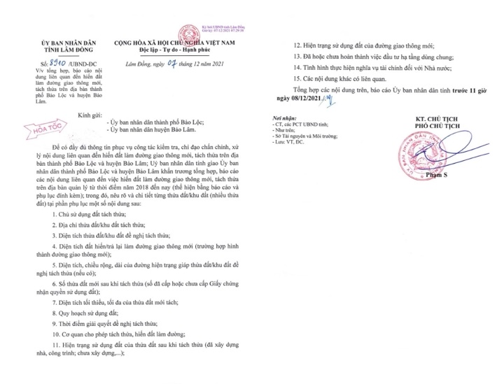 Ủy ban Kiểm tra Trung ương yêu cầu kiểm điểm Bí thư Tỉnh ủy Lâm Đồng Trần Đức Quận
